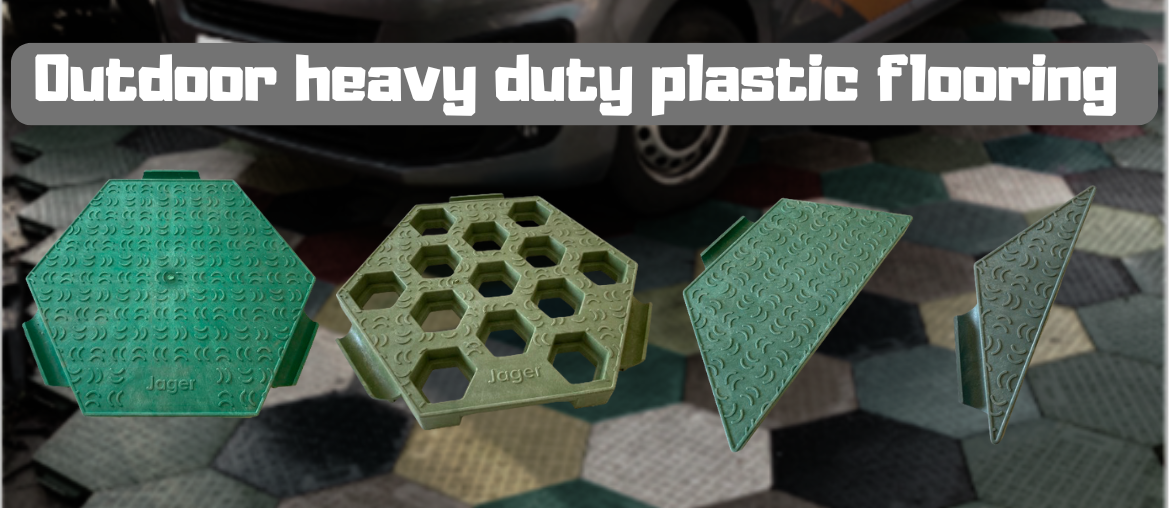 Kültéri nagy teherbírású műanyag lap